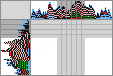 Japanese crossword &laquo;Christmas Minnie and Mickey&raquo;