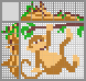 Japanese crossword &laquo;Marmoset&raquo;
