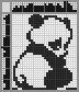 Japanese crossword &laquo;Sad panda&raquo;