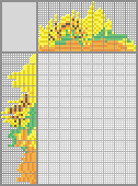 Japanese crossword &laquo;Dandylion&raquo;