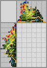 Japanese crossword &laquo;Fiery-Throated Hummingbird&raquo;
