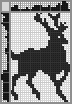Japanese crossword &laquo;Deer&raquo;