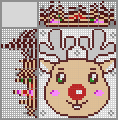Japanese crossword &laquo;Fawn&raquo;