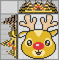 Japanese crossword &laquo;Fawn&raquo;