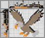 Japanese crossword &laquo;Eagle&raquo;