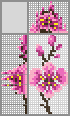 Japanese crossword «Orchid» Japanese crossword «Orchid»