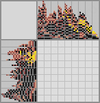 Japanese crossword &laquo;Eagle&raquo;