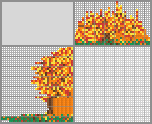 Japanese crossword «Fall Tree» Japanese crossword «Fall Tree»