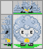 Japanese crossword &laquo;Sheep&raquo;