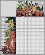 Japanese crossword «Fallen Madonna (Van Klomp)» Japanese crossword «Fallen Madonna (Van Klomp)»