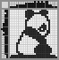 Japanese crossword &laquo;Panda&raquo;