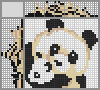 Japanese crossword &laquo;Pandas&raquo;