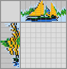 Japanese crossword «Sailing vessel» Japanese crossword «Sailing vessel»