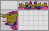 Japanese crossword &laquo;Eastern Tiger Swallowtail&raquo;