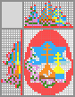 Japanese crossword &laquo;Easter egg&raquo;