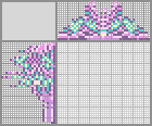 Japanese crossword &laquo;Pastel Moth&raquo;