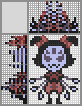 Japanese crossword &laquo;The Spider Muffet&raquo;
