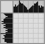 Japanese crossword &laquo;Peacock&raquo;