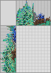 Japanese crossword «Peacock» Japanese crossword «Peacock»