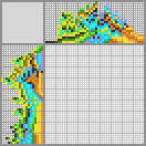 Japanese crossword &laquo;Peacock&raquo;