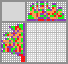 Japanese crossword &laquo;Peacock&raquo;