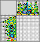 Japanese crossword &laquo;Peacock&raquo;
