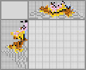 Japanese crossword «Bee on a flower» Japanese crossword «Bee on a flower»
