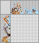 Japanese crossword &laquo;Pelican and sea&raquo;