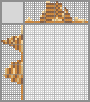 Japanese crossword &laquo;Tree stump with mushrooms&raquo;