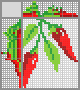 Japanese crossword &laquo;Peppers&raquo;