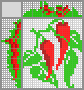 Japanese crossword &laquo;Peppers&raquo;