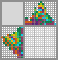 Japanese crossword &laquo;Peacock feather&raquo;