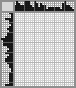 Japanese crossword &laquo;Rooster&raquo;