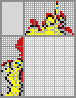 Japanese crossword &laquo;Rooster&raquo;