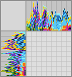 Japanese crossword &laquo;Butterfly landscape&raquo;
