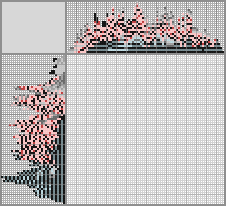 Japanese crossword &laquo;Landscape in a circle&raquo;