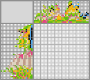 Japanese crossword &laquo;Birdies on the fence&raquo;