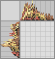 Japanese crossword &laquo;Pidgey&raquo;