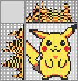 Japanese crossword &laquo;Pikachu&raquo;