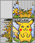 Japanese crossword &laquo;Pikachu!&raquo;