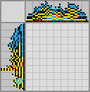 Japanese crossword &laquo;Pikachu with balloons&raquo;