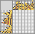 Japanese crossword &laquo;Pikachu&raquo;
