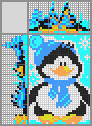 Japanese crossword &laquo;Penguin&raquo;