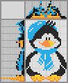 Japanese crossword &laquo;Penguin&raquo;