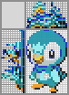 Japanese crossword &laquo;Penguin&raquo;