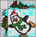 Japanese crossword &laquo;Penguin&raquo;