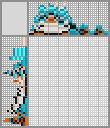Japanese crossword &laquo;Penguin and toy whale&raquo;
