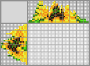Japanese crossword &laquo;Sunflower&raquo;
