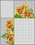 Japanese crossword &laquo;Sunflowers&raquo;