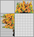 Japanese crossword «Sunflowers» Japanese crossword «Sunflowers»